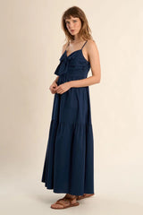 Gina Maxi Dress | Navy Blue