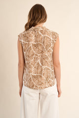 Rhea Top | Camel