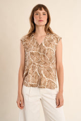 Rhea Top | Camel