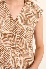 Rhea Top | Camel