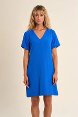 Kayla Shift Dress | Cobalt Blue