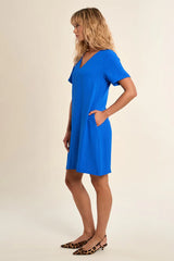 Kayla Shift Dress | Cobalt Blue