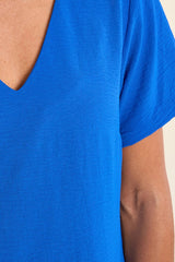 Kayla Shift Dress | Cobalt Blue