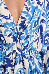 Liora Dress | Blue Alize