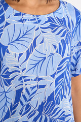 Petra Dress | Blue