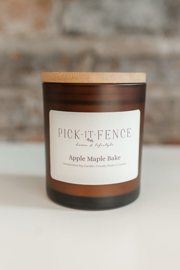Apple Maple Bake 10oz Soy Candle