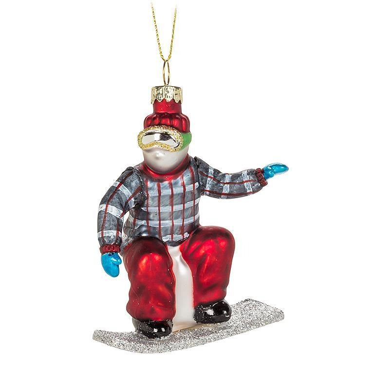 Snowboarder Ornament - FINAL SALE