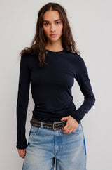 So Soft Seamless Long Sleeve | Black