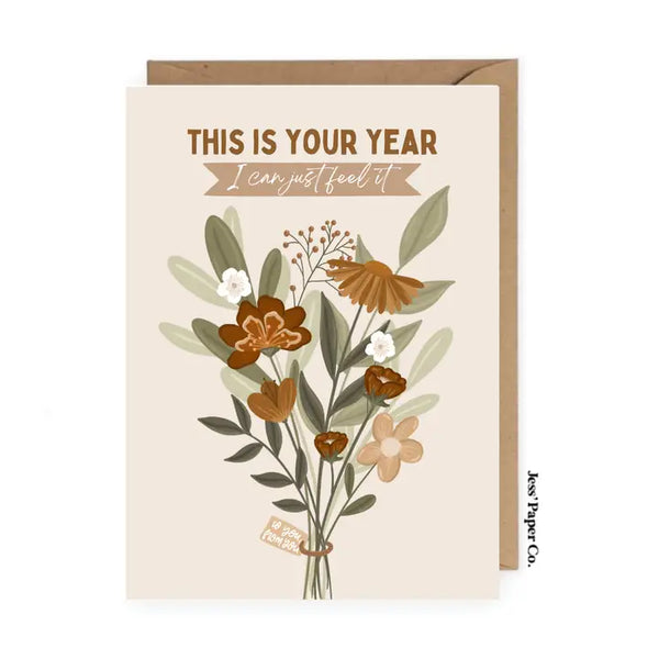 This Is Your Year Card