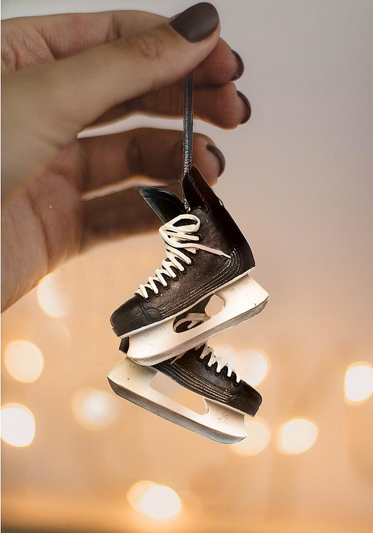 Hockey Skate Pair Ornament