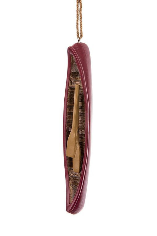 Red Canoe Ornament