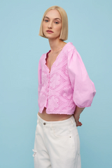 Ellisse Top | Pink