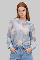 Fleur Top | Blue