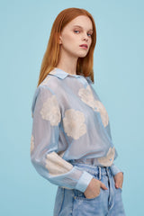 Fleur Top | Blue