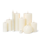 LED Pillar Candle 3x4 | Sand