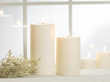 LED Pillar Candle 3x4 | Sand