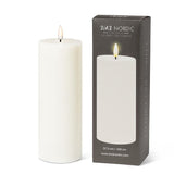 LED Pillar Candle 3x8 | Sand