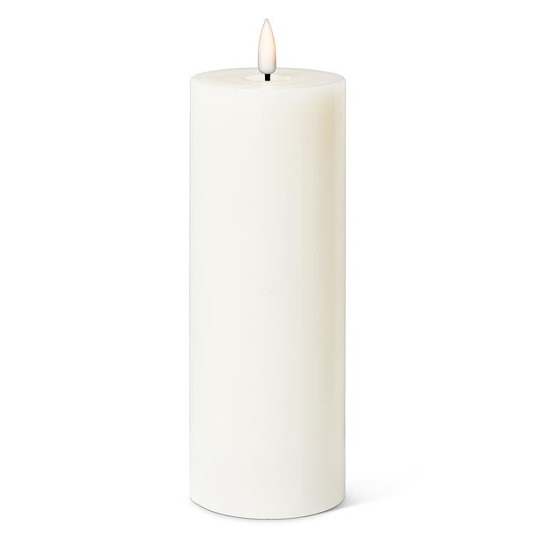 LED Pillar Candle 3x8 | Sand