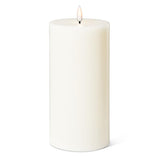 LED Pillar Candle 4x8 | Sand