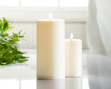 LED Pillar Candle 4x8 | Sand