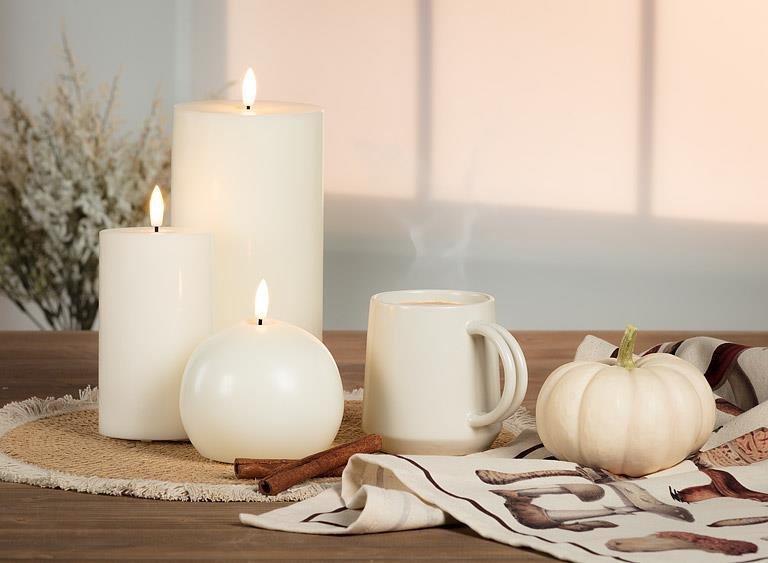 LED Ball Candle | Sand