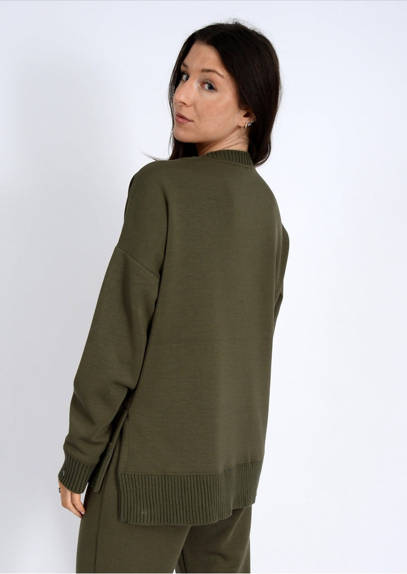 Vixie Pullover | Olive