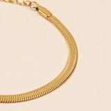 Snake Chain Bracelet | Gold