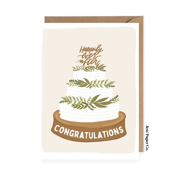 Wedding Cake Card