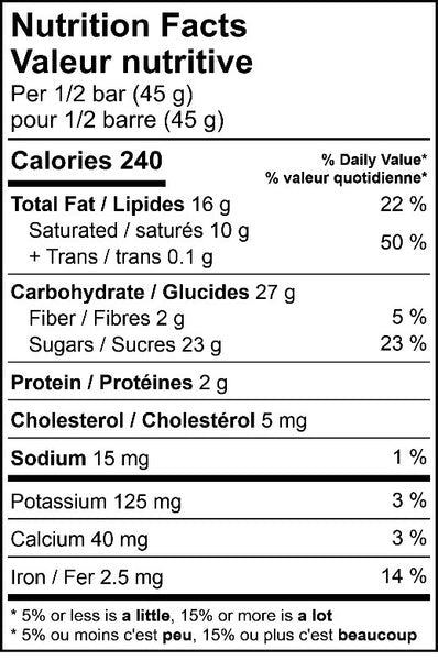 Double Bar Peppermint Bark Box