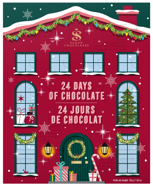 24 Days of Chocolate Advent Calendar