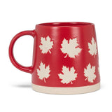 Wide Base Mug | Maple Leaves