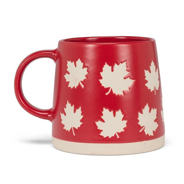 Wide Base Mug | Maple Leaves