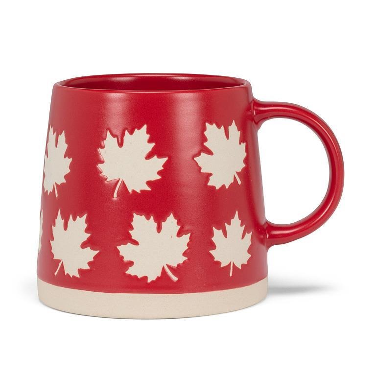 Wide Base Mug | Maple Leaves