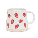 Wide Base Mug | Strawberries