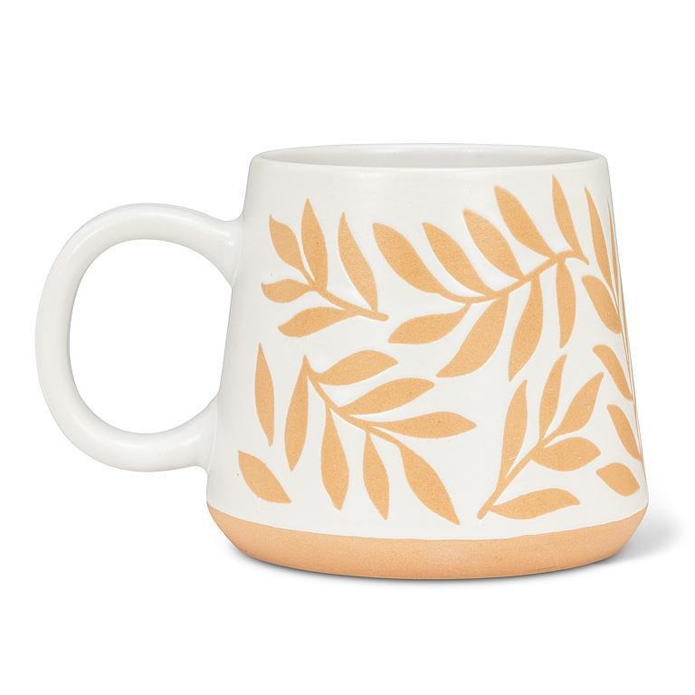 Oversized Mug | Leaves