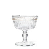 Fence Footed Bowl | Gold Ring