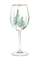 Winter Trees Goblet
