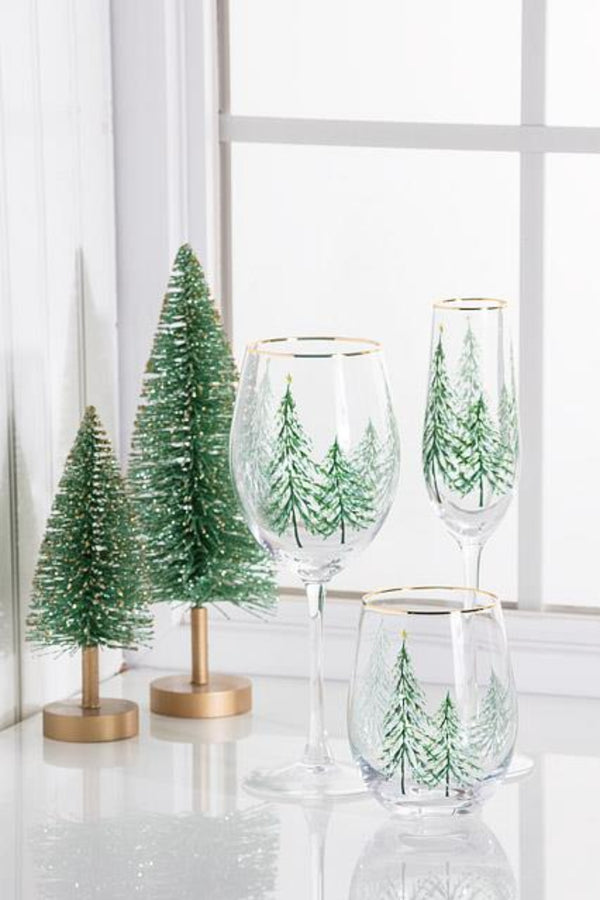 Winter Trees Goblet
