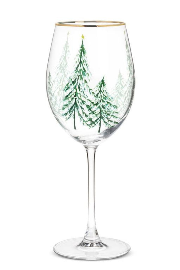 Winter Trees Goblet
