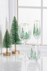 Winter Trees Stemless Goblet
