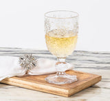 Wine Goblet | Snowflakes