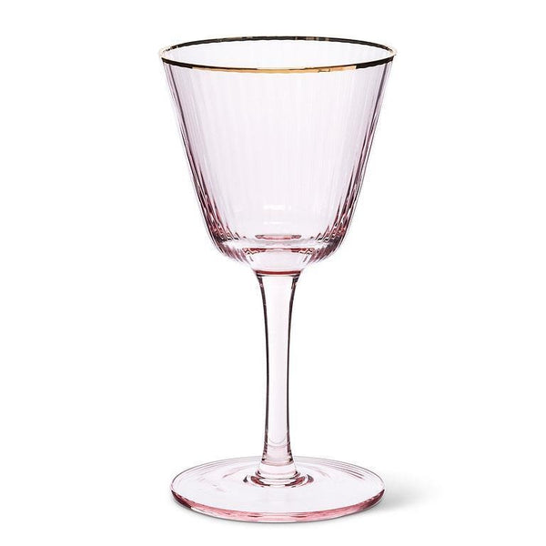 Optic Cocktail Glass | Pink