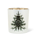 Frosted Tree Candle Holder | Small