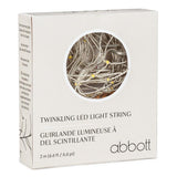 Twinkling LED Light String | Silver