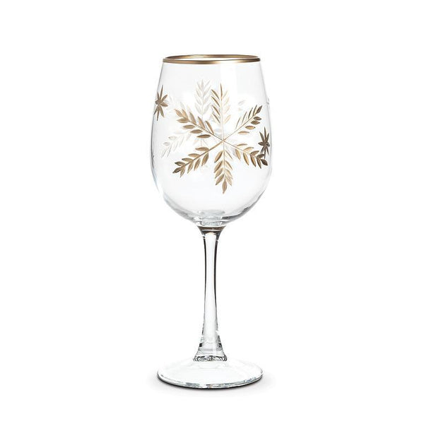 Snowflake Goblet | Gold