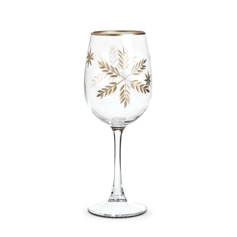 Snowflake Goblet | Gold