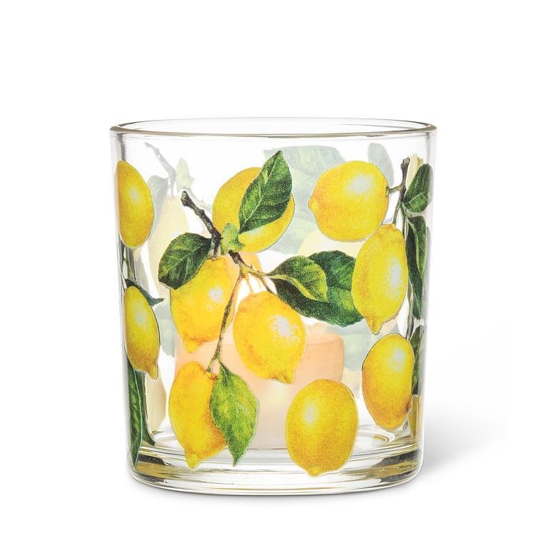 Allover Lemons Votive