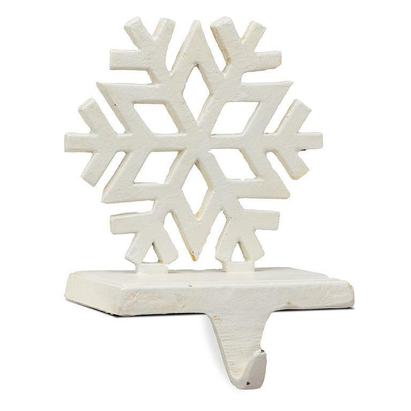 Stocking Holder | White Snowflake