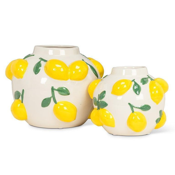 Round Lemon Vase | Large - FINAL SALE