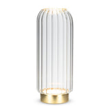 Gold Base LED Vase | Large